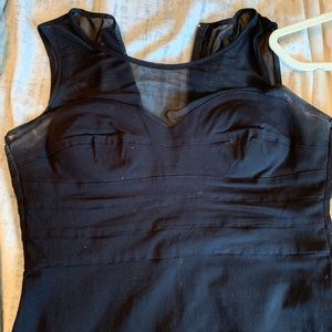 Mesh Little black dress